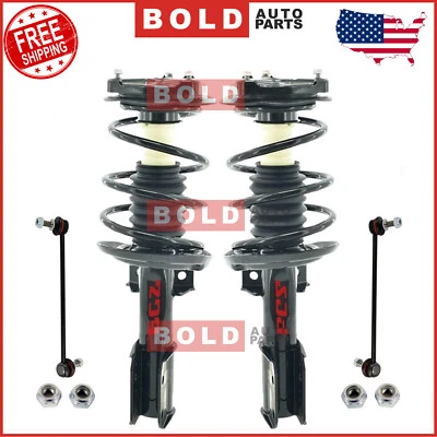 Juego completo de puntales y balanceo delanteros 4 piezas FCS para Mercedes-Benz C230 C250 C300 Foto 1 de 3