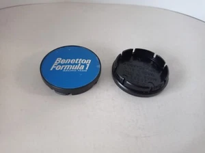 BBS for BENETTON F1  Wheel Center Hub Cap Black BLUE 20092 - Picture 1 of 4