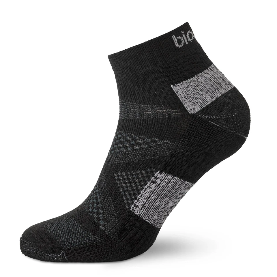 Biosox Merino Wool Low Cut Running Socks - Black - Image 1 of 4
