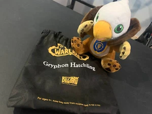 World of Warcraft GRYPHON HATCHLING Alliance Pet Plushie NO CODE Just Plüsch/Tasche - Bild 1 von 2