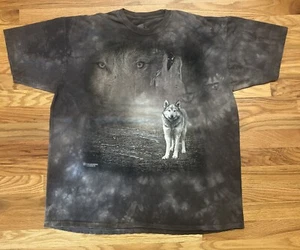 Camiseta gris hueca The Mountain Wolf 2017 tie dye talla XXL 2XL - Imagen 1 de 10