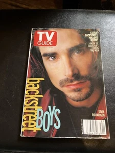 Backstreet Boys Kevin Richardson Cover Vtg TV GUIDE Magazine May 26, 2001 - Imagen 1 de 6
