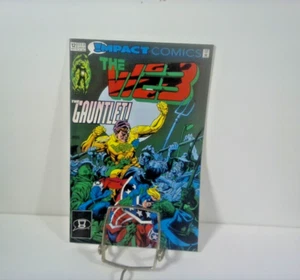 The Web #12 Impact Comics (DC) August 1992 Shield Superheroes Adventure - Picture 1 of 5
