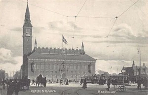 Dänemark - KØBENHAVN - Raadhuset - Publ. Alex Vincents 159 - Bild 1 von 2