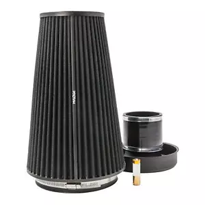 Proram XL Universal Intake Cone Air Filter -Trumpet & Silicone Coupling -80mm OD - Picture 1 of 8
