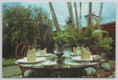 Postcard San Jose Costa Rica Le Chandelier Restaurant Continental 4x6  - Image 1 of 2