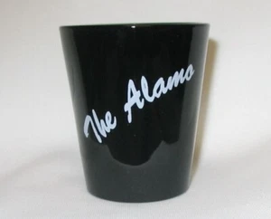 The Alamo Black Souvenir Shot Glass Original - Picture 1 of 1