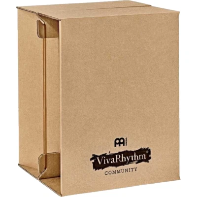 Cajon Portatile in Cartone Robusto Cajon2go Meinl VivaRhythm 340x450x315mm New - Imagen 1 de 4