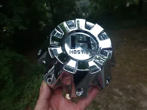 H Hostile HC-8001-B Center Cap ONLY Chrome - Picture 1 of 7