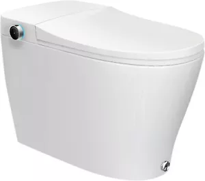 HOROW Bidet Toilet Elongated Heated Seat Instant Warm Water Dryer Remote Control - Picture 1 of 7