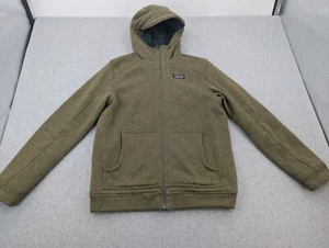 Patagonia Insulated Better Sweater Hoody Mens Small Green Fleece Quilted Jacket - Picture 1 of 23