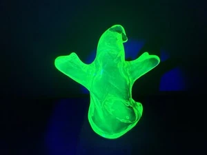 Vetro all'uranio Fenton Ghost vaselina vetro 🤩 👻 - Foto 1 di 6