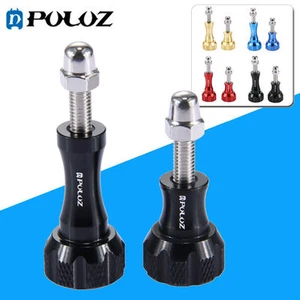 PULUZ CNC Aluminum Thumb Knob Stainless Bolt Nut Mount Screw Set For GoPro - Picture 1 of 15
