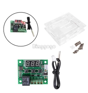 W1209 DC 12V Thermostat Temperaturregelung Schalter Regler Thermometer &Case - Bild 1 von 16