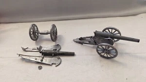 White metal 6" long cannon kits x 2 - Picture 1 of 9