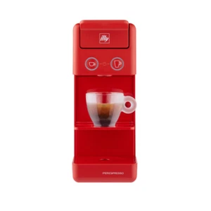 Macchina Caffe' Per Capsule Rosso +14 Capsule Illy - Foto 1 di 5