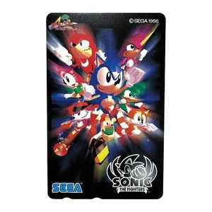 Tarjeta telefónica Sega Sonic The Fighters 1996 - Imagen 1 de 2