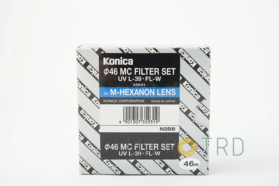 Konica MC 46mm Filter Set for M-Hexanon Lens (NEW) - Image 1 of 1