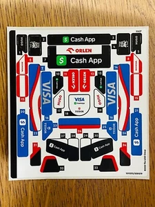 NUOVO LEGO | Foglio Adesivo per Set 77246 Speed Champions Visa Cash App RB VCARB 01 - Foto 1 di 1