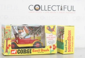 CORGI - #808 - BASIL BRUSH IN HIS CAR WITH SOUND TAPES - MIB *BEAUTY*๐ฅ - Picture 1 of 7