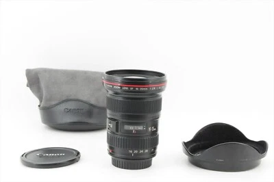 Canon EF 16-35mm f/2.8 L II USM Lens + Hood Excellent+ From Japan #21012E - Image 1 of 4