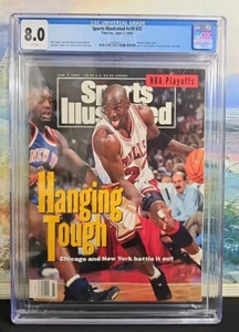 CGC 8.0 Sports Illustrated June 7, 1993 Michael Jordan Volume 78 Hanging Tough - Bild 1 von 6