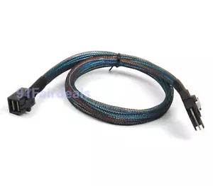 50cm Mini SAS 36Pin SFF-8643 to SAS 36pin SFF 8087 HD Server Raid Data Cable - Picture 1 of 8