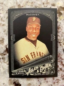 2018 TOPPS ALLEN GINTER X BASEBALL BASE CARD GIANTS WILLIE MCCOVEY #277 - Picture 1 of 1