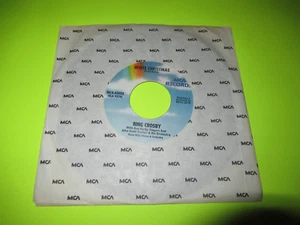BING CROSBY WHITE CHRISTMAS / GOD REST YE MERRY GENTLEMEN 45 7" MCA CHRISTMAS - Imagen 1 de 2