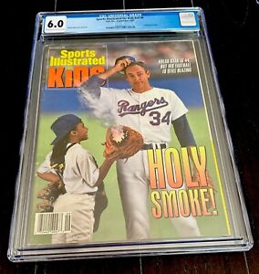 NOLAN RYAN RARE SI FOR KIDS COVER 1991 CARD INSERTS TOTAL POP 1 Of 1 CGC 6.0