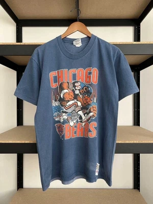 NFL 复古 90 年代芝加哥熊队 NFL 翻印礼品球迷衬衫 AN55845 — 第 1/3 张图片
