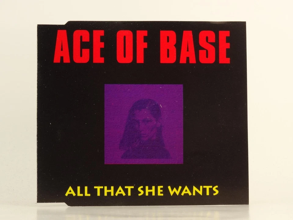 ACE OF BASE ALL THAT SHE WANTS (G16) 4 Track CD Single including Picture Sleeve  - Image 1 of 4