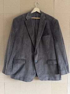 Chaps Brown Corduroy Blazer Jacket 48 Reg Vintage 100% Cotton Sport Jacket VGC - Picture 1 of 16