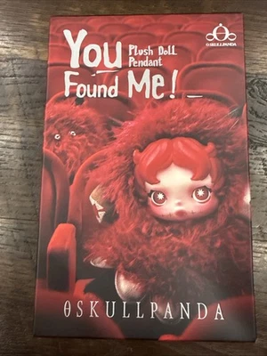 Figura colgante muñeca de peluche serie You Found Me POP MART x Skullpanda - Chomp Foto 1 de 4