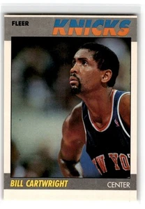 1987-88 Fleer Bill Cartwright New York Knicks #17 - Picture 1 of 2