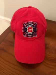 Chicago Rojo Fuego Adidas MLS Gorra de Pelota Sombrero Correa Algodón - Imagen 1 de 5