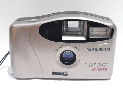 Fujifilm Clear Shot 10 Auto 35mm point-and-Shoot Camera with Fujinon Lens 29mm - Image 1 of 4