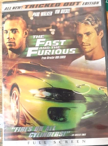 The Fast and the Furious DVD Full Screen Disc only - Imagen 1 de 1