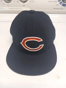 Kids - Chicago Bears Fitted  Baseball Hat 🧢 By New Era 6 1/2 - Picture 1 of 9