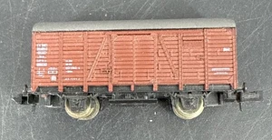 N Scale Roco 25041 DB Deutsche Bahn 2-Axle Box Car Loose No Box Good Condition - Picture 1 of 6