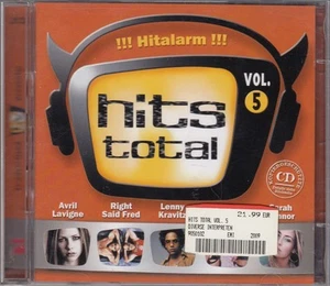 Hits Total Vol. 5 2CD:MOBY,AVRIL LAVIGNE,PINK,SARAH CONNOR,LENNY KRAVITZ,BLUE - Bild 1 von 7