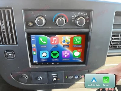 Radio estéreo para automóvil Chevrolet Express 2008-2024 8" Android 15 Carplay GPS WIFI Foto 1 de 4