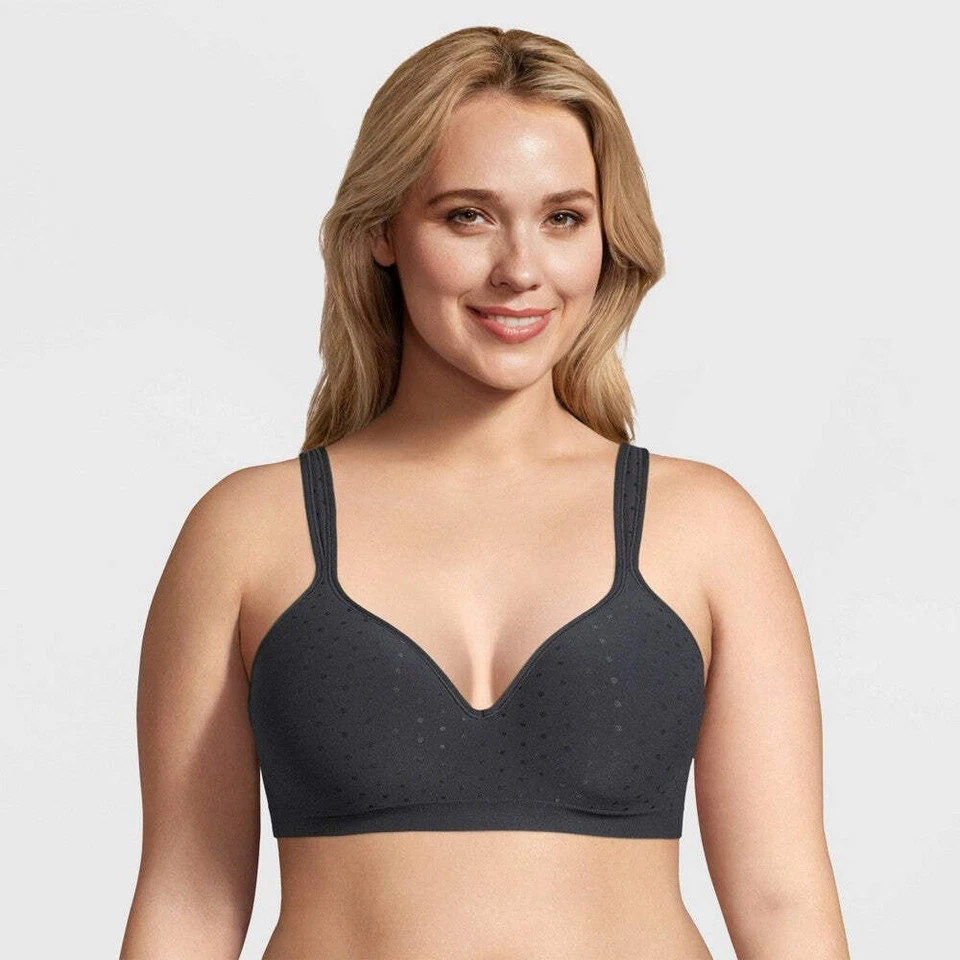Sujetador Beauty by Bali para mujer espuma sin aros B540 - punto negro 42DD Foto 1 de 1