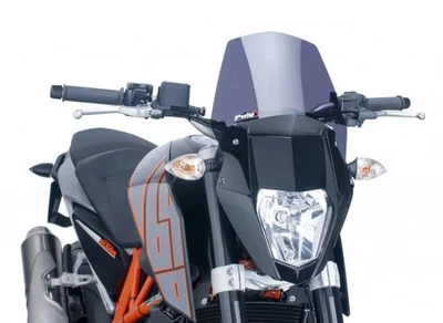 PUIG нового поколения Sport ветровое стекло - темно дым мотоцикла уличный велосипед 6009F - Изображение 1 из 4