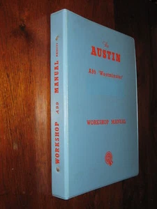 AUSTIN A99 WESTMINSTER original factory WORKSHOP MANUAL - Picture 1 of 5