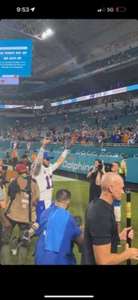 Miami vs Jets 12/8/24 TWO SIDELINE ACCESS PASSES (NW) - beer/wine included - Picture 1 of 3