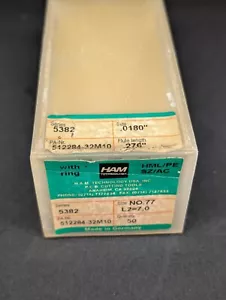 5382 Tecnologie M12 PE HAM n.77 5382 con anello L2 7,0 LOTTO DI 50 MISURE .0180 - Foto 1 di 3