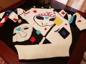 Maglione Berek ALIEN VINTAGE/Raro Petite manica 3/4 - Foto 1 di 9