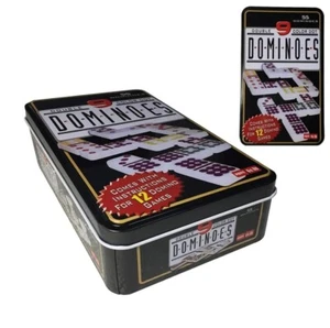 Double Nine 9 Doble Nueve Dominoes Traditional Board Game Color Dots New. - Picture 1 of 5