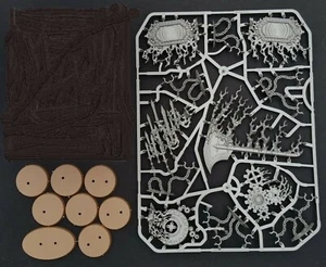 Stregoneria maligna argento Sigmar incantesimi infiniti ingranaggi spade catene pendolo umbrale - Foto 1 di 1